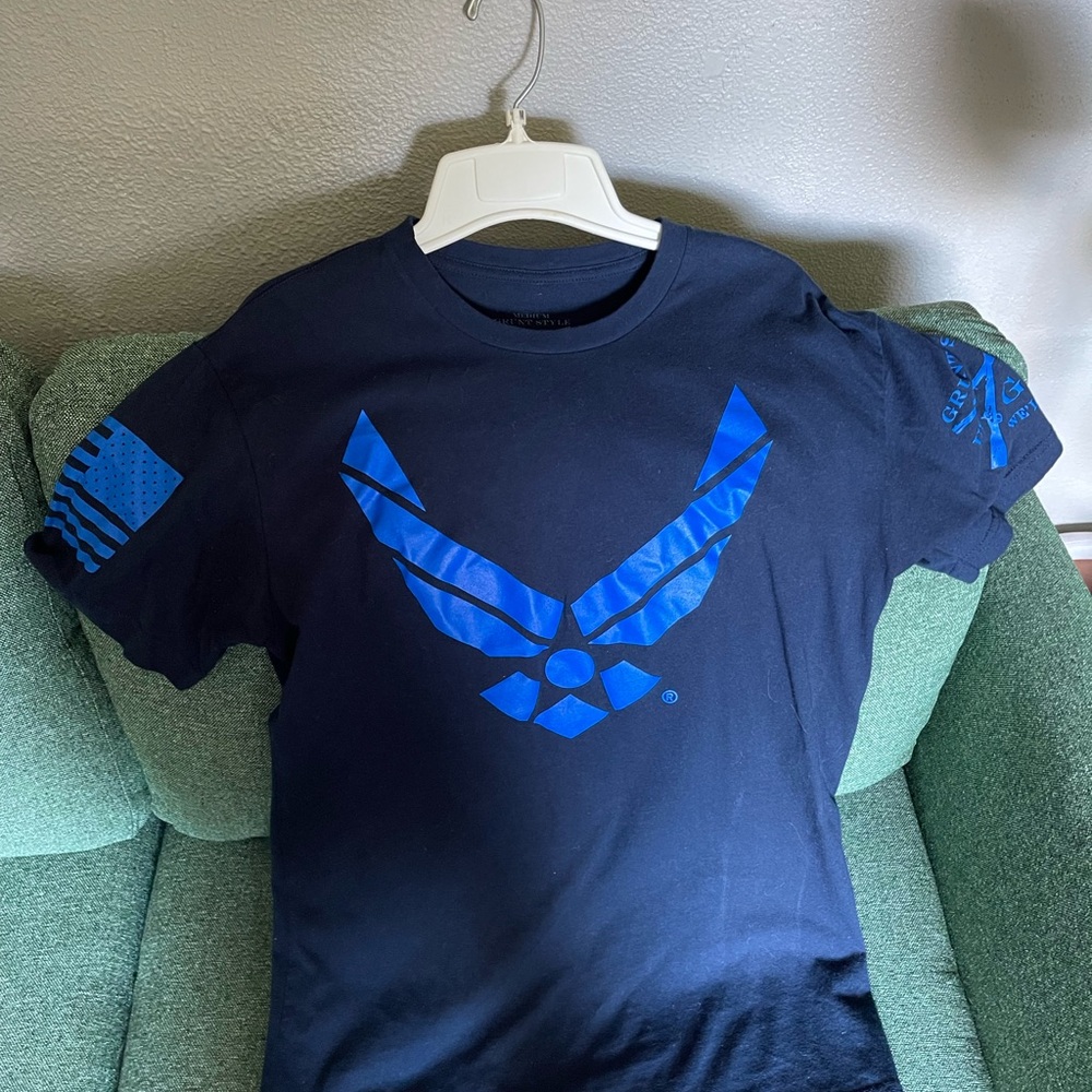 Grunt Style Dark Blue Graphic Tee